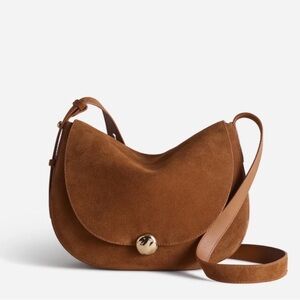 The Dakota Large Saddle Crossbody by Madewell